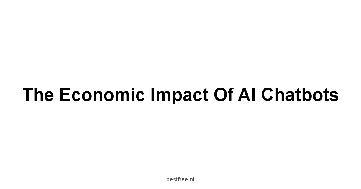 The Economic Impact of AI Chatbots