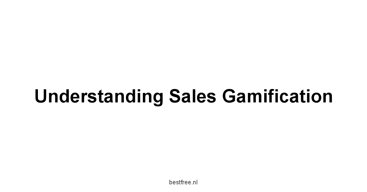 Understanding Sales Gamification