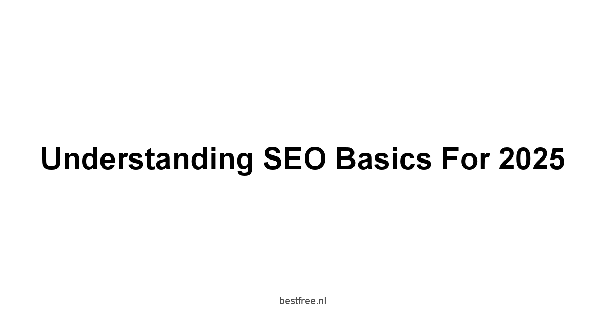 Understanding SEO Basics for 2025