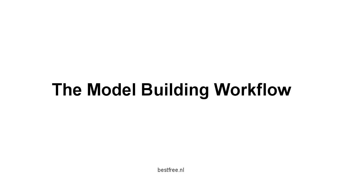 The Model Building Workflow